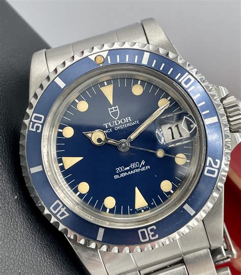 tudor submariner blue dial|tudor submariner vintage.